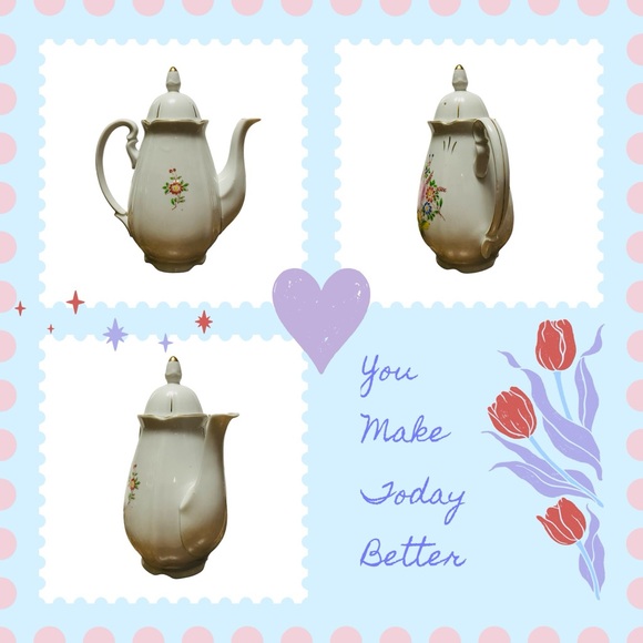 Chugai China Occupied Japan Teapot Tea Set 17 Pieces - Picture 12 of 16